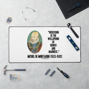 Alfrombrillas De Escritorio Obsession Wellspring Genius Madness de Montaigne