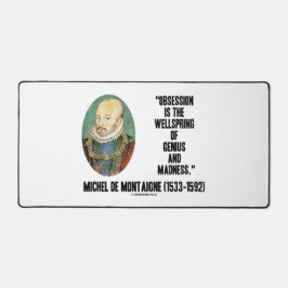 Alfrombrillas De Escritorio Obsession Wellspring Genius Madness de Montaigne
