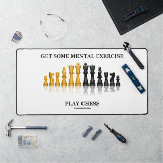 Alfrombrillas De Escritorio Obtener algo de ejercicio mental Jugar ajedrez