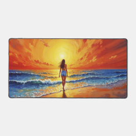 Alfrombrillas De Escritorio Ocean golden hour brillar naranja atardecer arte