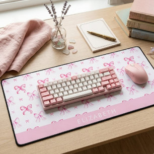 Alfrombrillas De Escritorio Oficina de Nombre Lindo Coquette Arco Rosa Persona