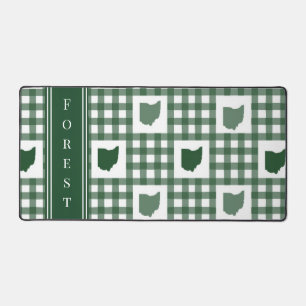 Alfrombrillas De Escritorio Ohio Gingham Verde