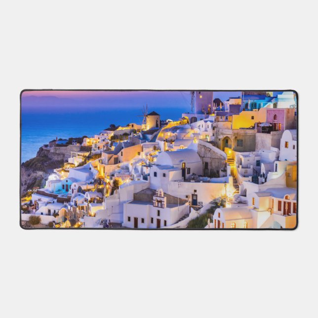 Alfrombrillas De Escritorio Oia Santorini (Anverso)