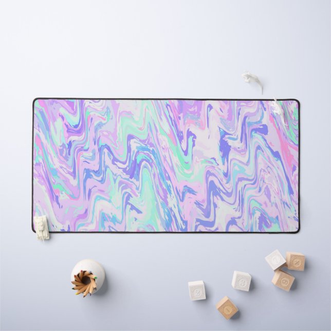 Alfrombrillas De Escritorio Ondas Funky (Mesa para niños)