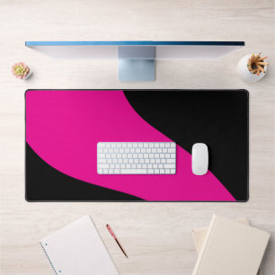 Alfrombrillas De Escritorio Ondas simples en magenta y negro