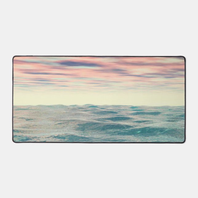 Alfrombrillas De Escritorio Ondas turquesas (Anverso)