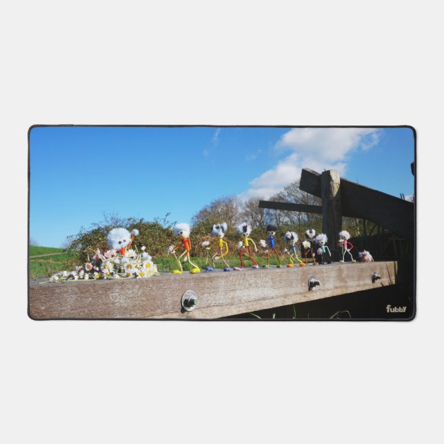 Alfrombrillas De Escritorio Optocht van Fubby's naar felicitatie. (Anverso)