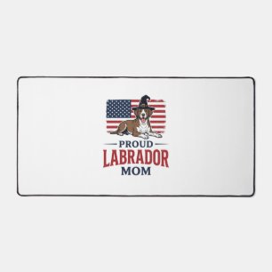Alfrombrillas De Escritorio Orgullosa mamá labrador patriótica camisa de Hallo