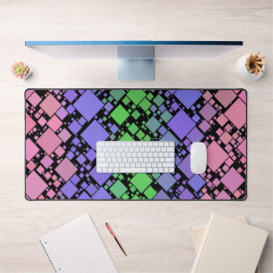 Alfrombrillas De Escritorio Orgulloso Trigénero Geométrico Retro Mod Boho