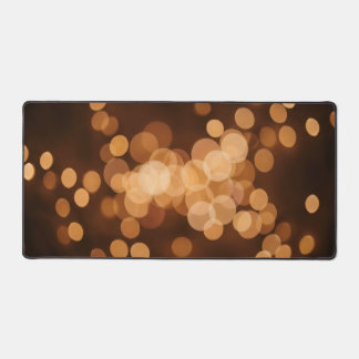 Alfrombrillas De Escritorio Oro Cálido Cinematográfico Bokeh Difuminado