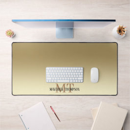 Alfrombrillas De Escritorio Oro Minimalista simple