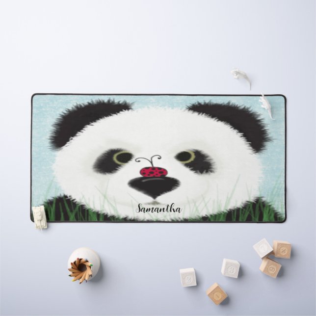 Alfrombrillas De Escritorio Oso Panda Adorable (Mesa para niños)