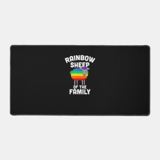Alfrombrillas De Escritorio Oveja Arcoiris De La Familia Orgullo Gay LGBTQ Equ