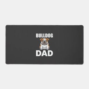 Alfrombrillas De Escritorio Padre Bulldog Dibujo Amante de los Perros