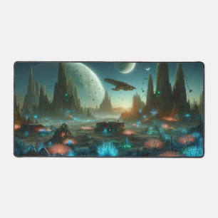 Alfrombrillas De Escritorio Paisaje alienígena, diseño de ciencia ficción