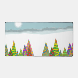 Alfrombrillas De Escritorio Paisaje de invierno y Navidad