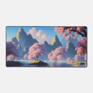Alfrombrillas De Escritorio paisaje del lago sakura
