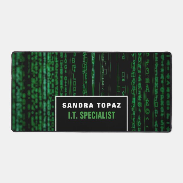 Alfrombrillas De Escritorio Pantalla de datos, Tecnología de la información, i (Anverso)