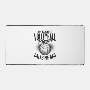 Alfrombrillas De Escritorio Papá de voleibol mi jugador favorito me llama papá