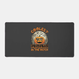 Alfrombrillas De Escritorio Parche de Calabaza más Cool de Halloween Gafas de 