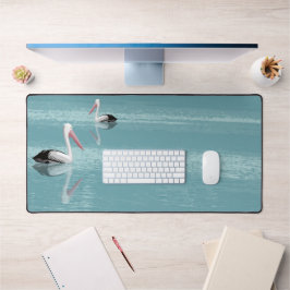 Alfrombrillas De Escritorio Pareja pelícola remando en agua dulce