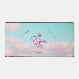 Alfrombrillas De Escritorio París, Cojín decorativo francés moderno Eiffel Bon