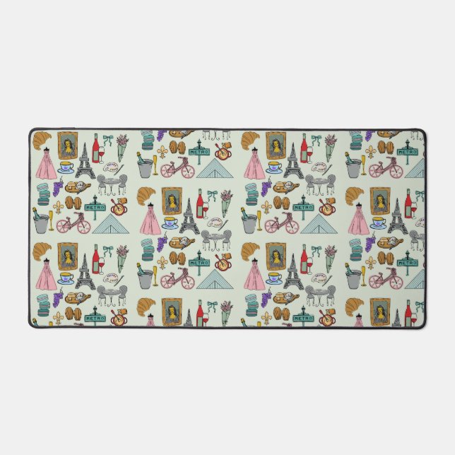 Alfrombrillas De Escritorio París romántico (Anverso)