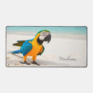 Alfrombrillas De Escritorio Paro de playa de nombre personalizado