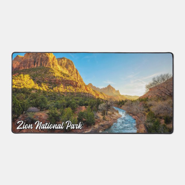 Alfrombrillas De Escritorio Parque Nacional Zion, Utah, Estados Unidos (Anverso)