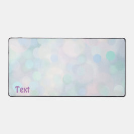 Alfrombrillas De Escritorio Pastel Bubbles Personalizados