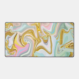 Alfrombrillas De Escritorio Pastel de oro líquido
