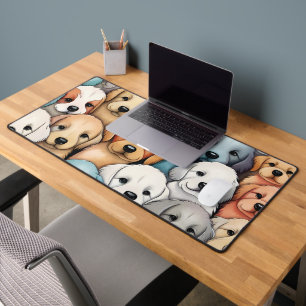 Alfrombrillas De Escritorio Pastel Puppies Doodle Caprichoso