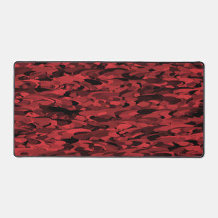 Alfrombrillas De Escritorio Patrón abstracto negro rojo