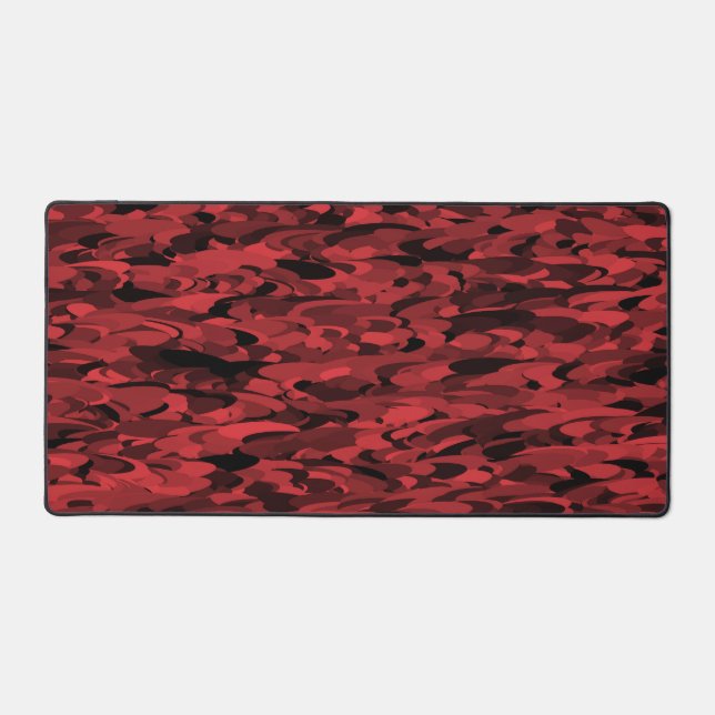 Alfrombrillas De Escritorio Patrón abstracto negro rojo (Anverso)