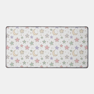 Alfrombrillas De Escritorio Patrón caprichoso de luna y estrellas