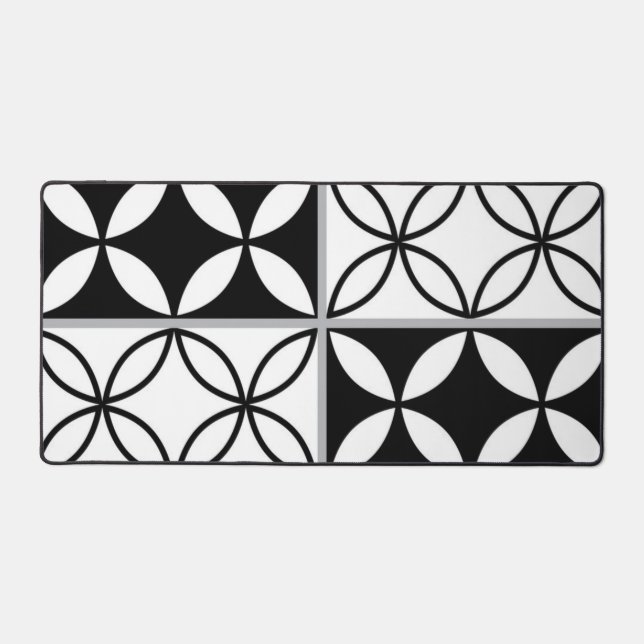 Alfrombrillas De Escritorio Patrón de azulejos de cerámica (Anverso)