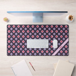 Alfrombrillas De Escritorio Patrón de Berry Bliss con nombre personalizado