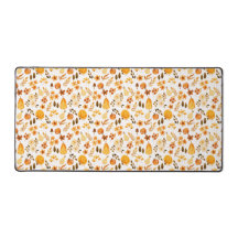 Patrón de caída con calabazas, hojas:Elegancia oto