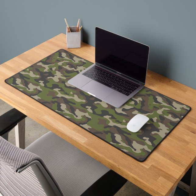 Alfrombrillas De Escritorio Patrón de camuflaje verde (Oficina 2)