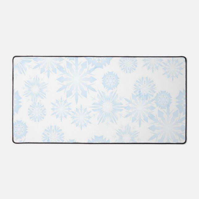 Alfrombrillas De Escritorio Patrón de copo de nieve (Anverso)