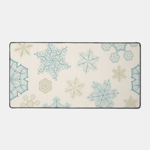 Alfrombrillas De Escritorio Patrón de copo de nieve