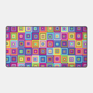 Alfrombrillas De Escritorio Patrón de cuadrados