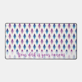 Alfrombrillas De Escritorio Patrón de diamantes inspirador