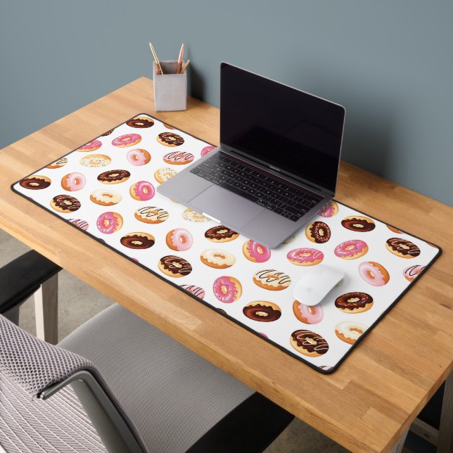 Alfrombrillas De Escritorio Patrón de donut dulce (Oficina 2)