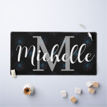 Patrón de Estrella con Nombre e Inicial Personaliz