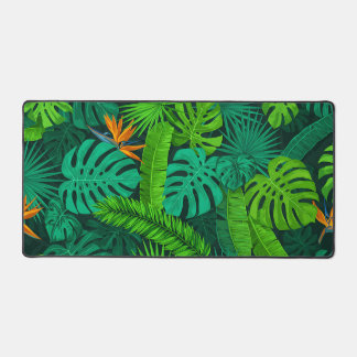 Alfrombrillas De Escritorio Patrón de Follaje de Selva Tropical