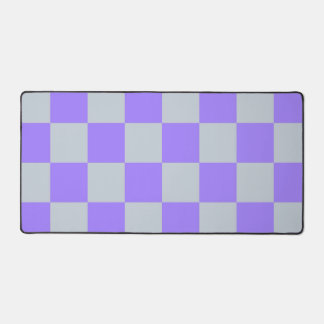 Alfrombrillas De Escritorio Patrón de Gingham de Purple Checkered