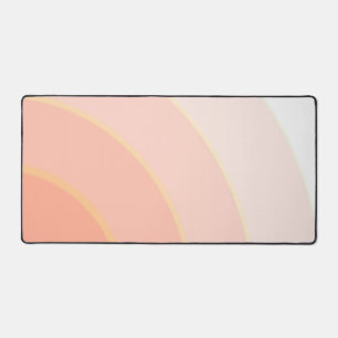 Alfrombrillas De Escritorio Patrón de giro Pastel Ombre Peach
