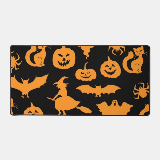 Alfrombrillas De Escritorio Patrón de Halloween (Anverso)