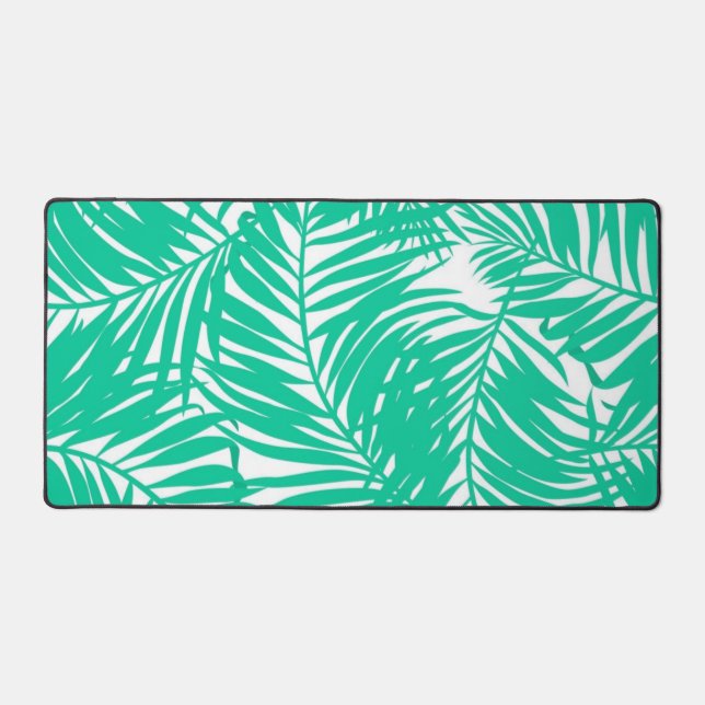 Alfrombrillas De Escritorio Patrón de hojas (Anverso)